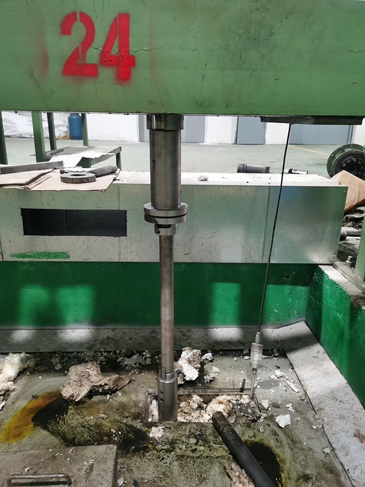 計量泵安(an)裝現場